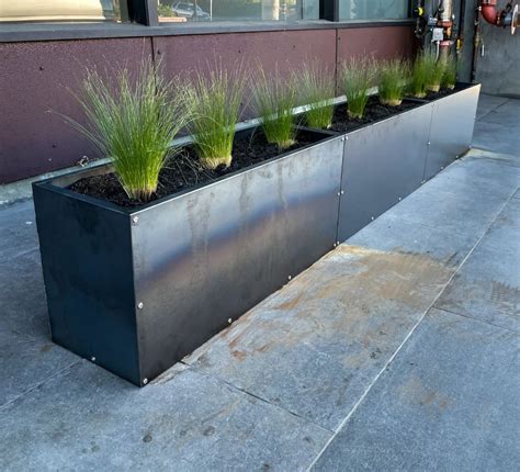 custom metal planter boxes|rectangular plastic planter boxes.